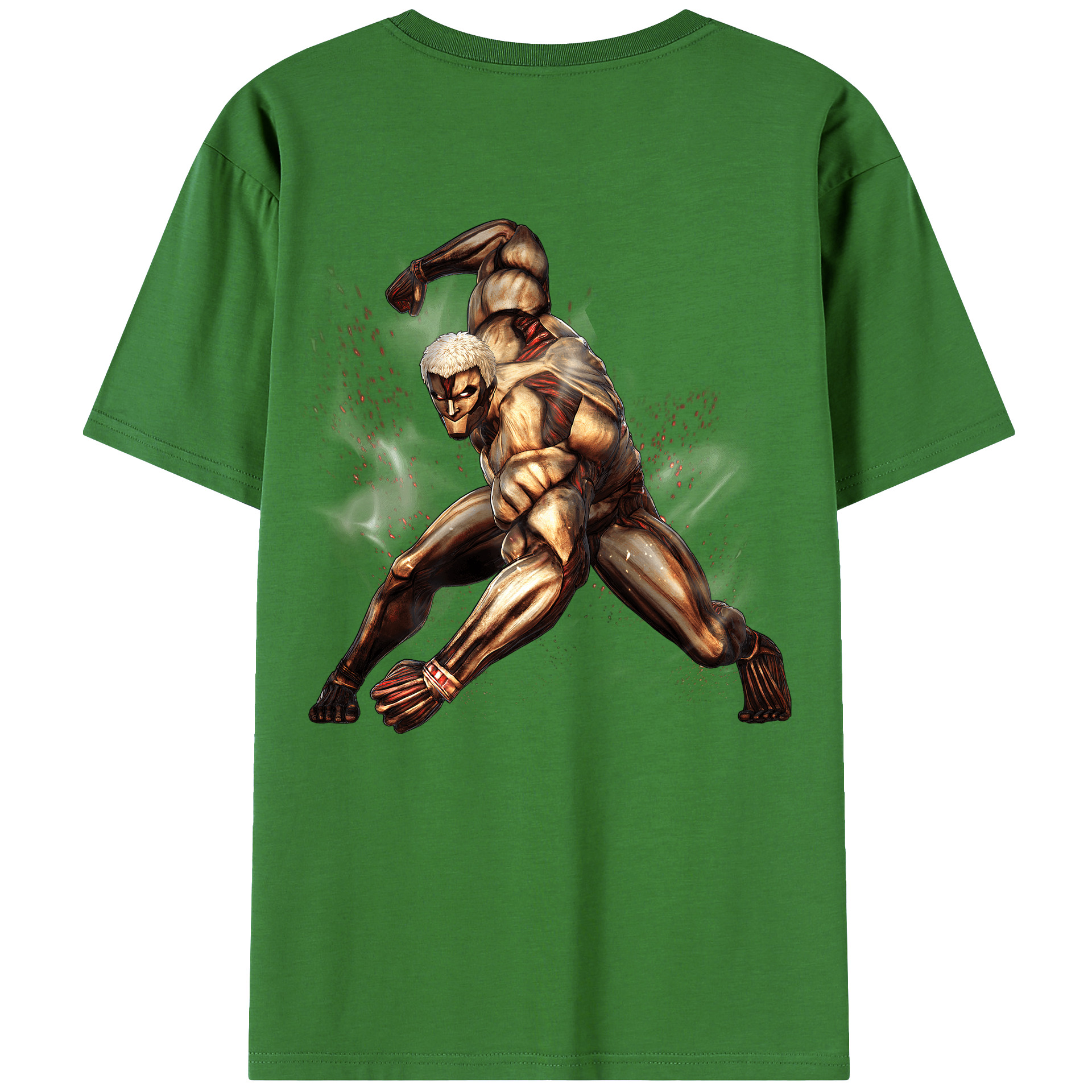 （画像用） 進撃の巨人 Attack on Titan レディース半袖Tシャツ(バックプリント)